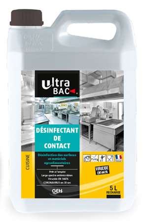 Nettoyant désinfectant UltraBac 5kg